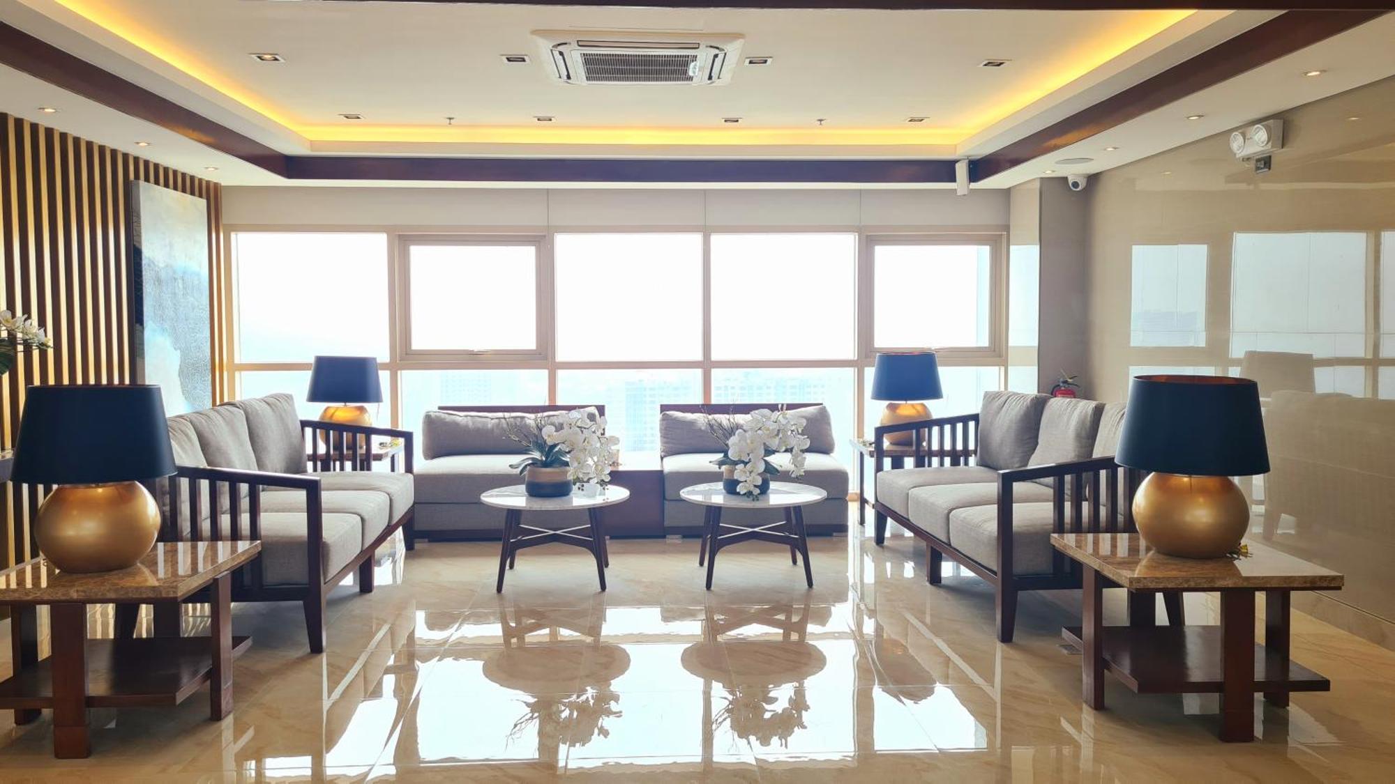 Cozy Penthouse 2Br Suite W Balcony - Amazing Manila Bay View And City Skyline Near Moa Pasay Eksteriør bilde
